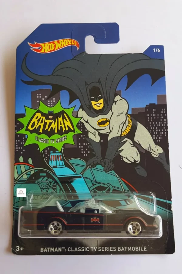 Batman-Classic TV Series Batmobile - Hot Wheels- Art Imported card
