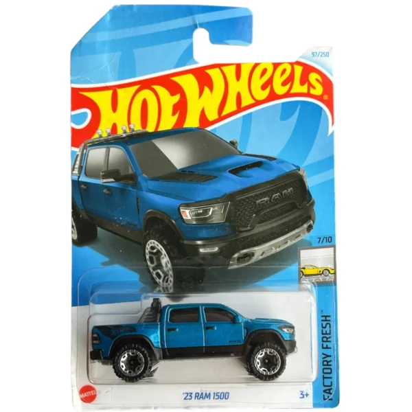 Hot Wheels 2024 23 Ram 1500 Factory Fresh Ages 3 and Up (Blue)