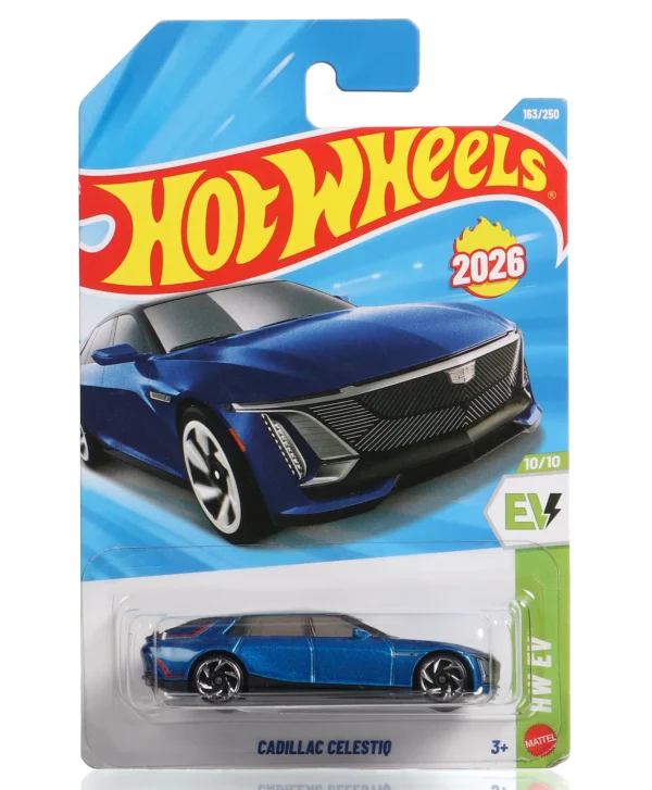 Hot Wheels - Blue Cadillac Celestiq - H Case 2026 BLUE