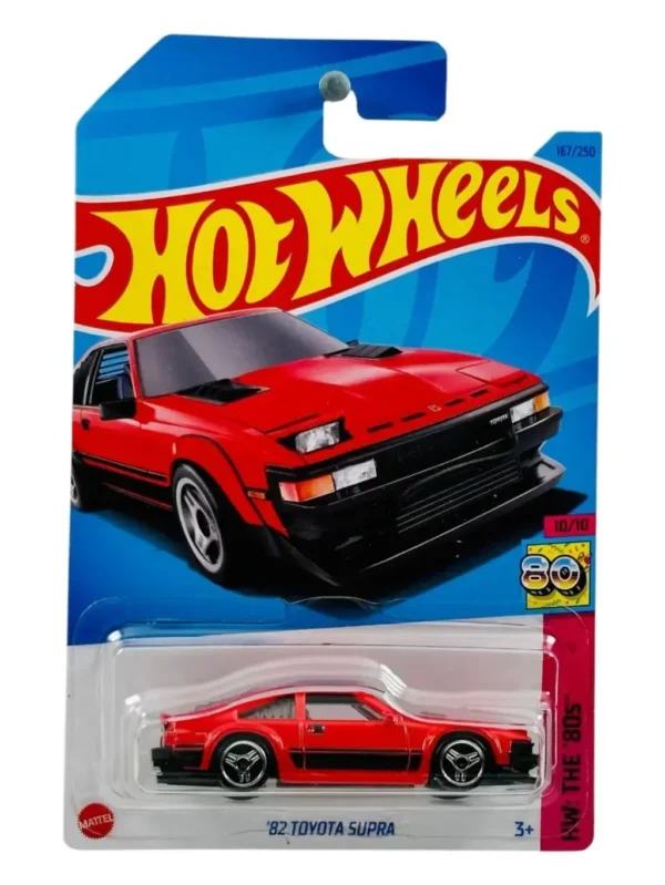 Hot Wheels 82 Toyota Supra Red 2023 Card