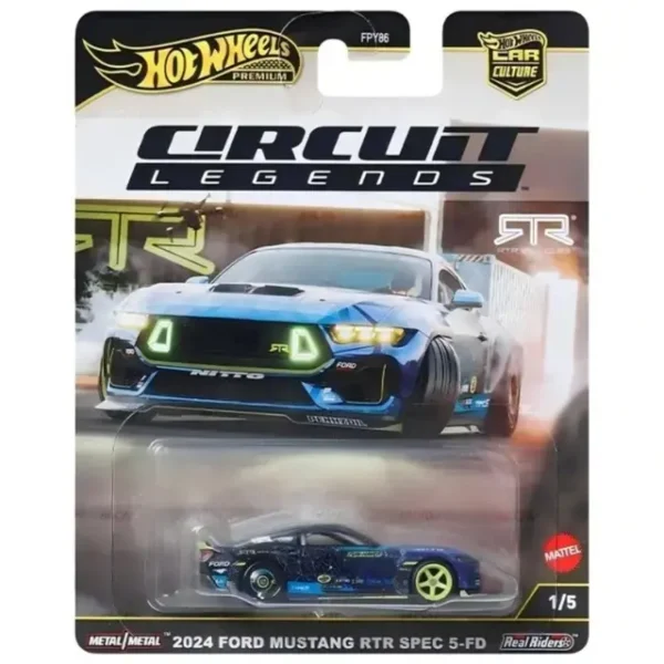 Hotwheels Premium 2024 Ford Mustang RTR Spec 5-FD ? CIRCUIT LEGENDS