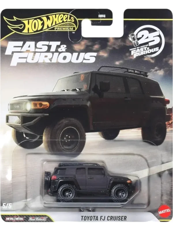 HotWheels premium Fast and Furious Toyota fj cruiser 1:64 Scale