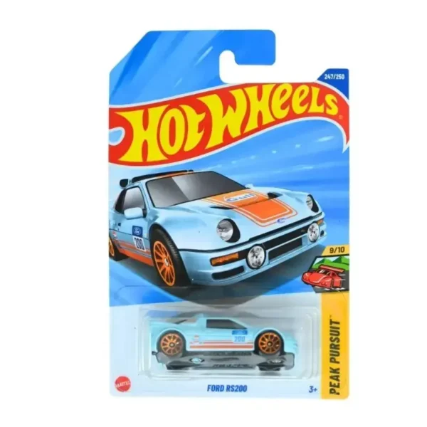 Hot Wheels Ford RS200 Blue