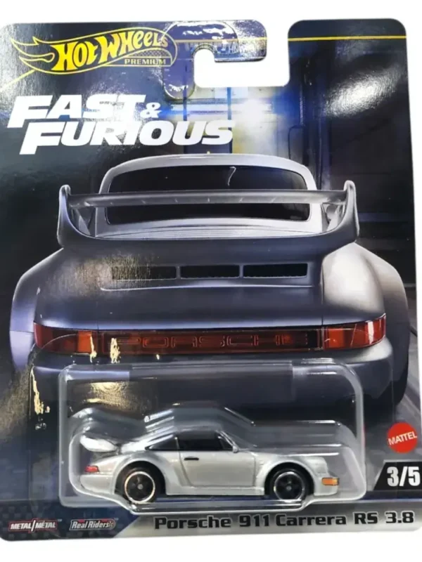 Hotwheels Imported card Porsche 911 Carrera RS 3.8 Fast & Furious