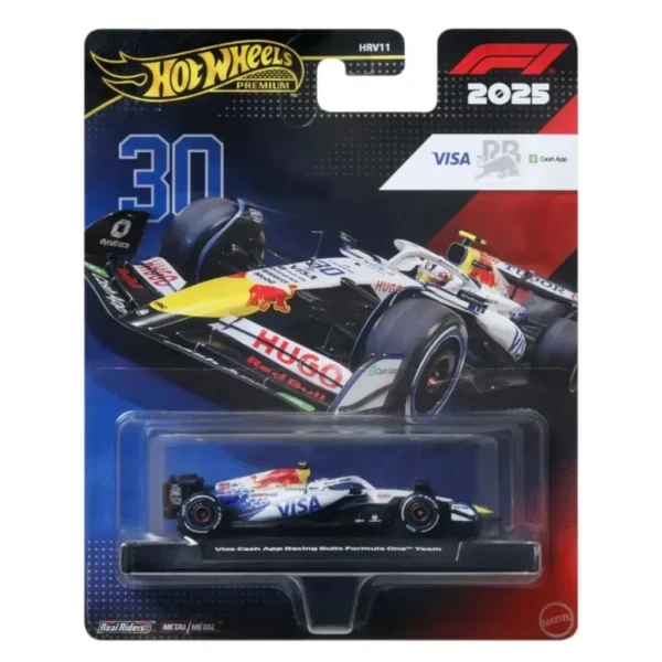 Hot Wheels Race Team Visa Cash App Racing Bulls F1 Team #30
