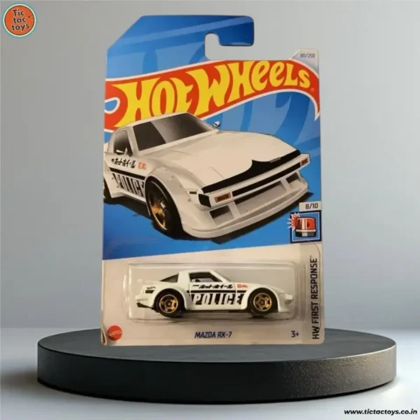 Hot Wheels Imported Card Mazda RX 7 (White)