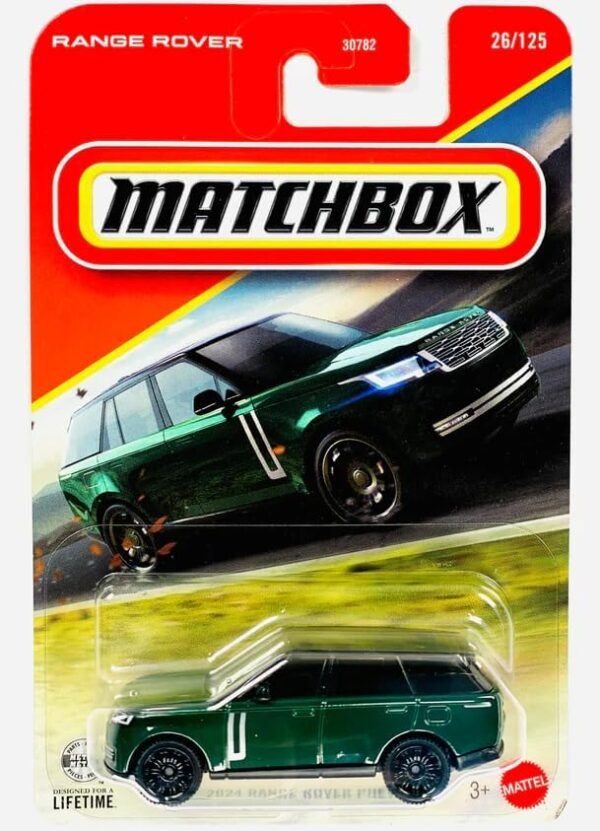 Matchbox 2024 Range Rover PHEV [Green] 26/125 Imported Card