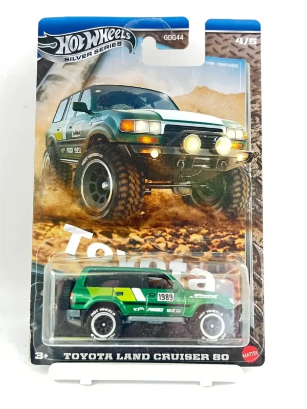 Hot Wheels Premium Toyota Land Cruiser 80 (Green)