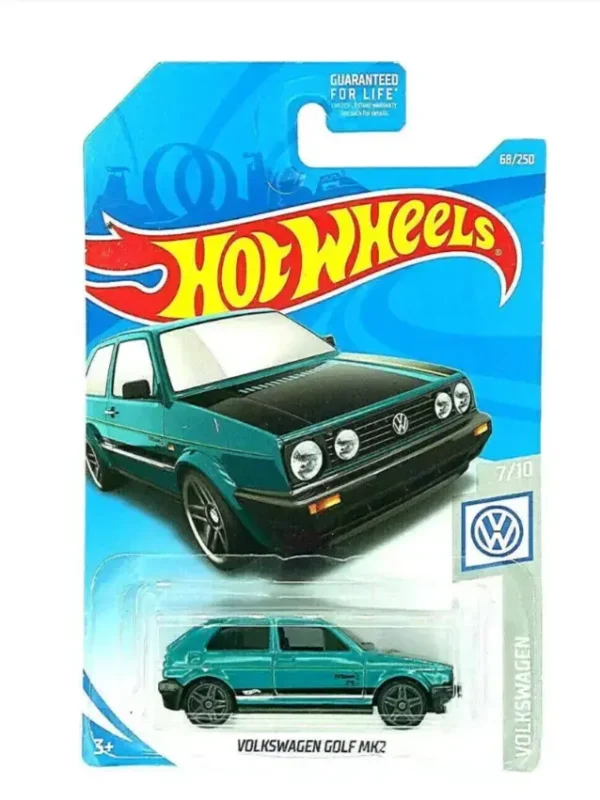 Hotwheels Volkswagen Golf MK2 Verde Imported mainline