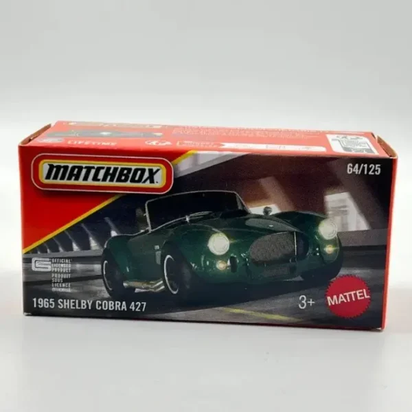 Matchbox 1965 Shelby ra 427 Green