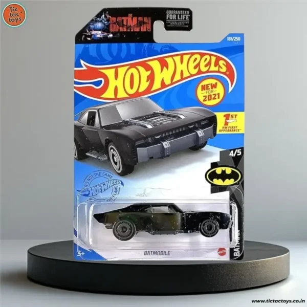 Hot Wheels Batmobile (Black ) (Imported card)