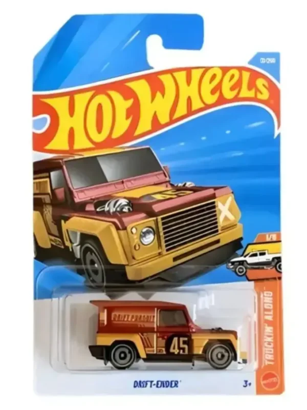 Hot Wheels Drift Ender Super Red Indian Card