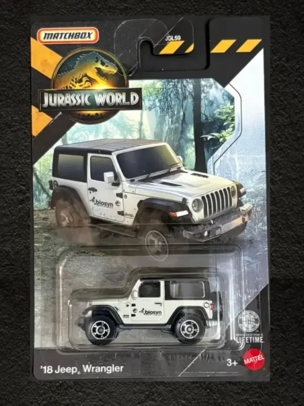 Hot Wheels Jurassic World 18 Jeep Wrangler
