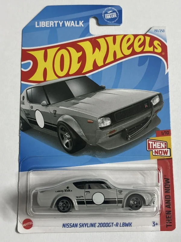 Hot Wheels Nissan Skyline 2000GT-R LBWK (Grey) US Import with Guaranteed for life