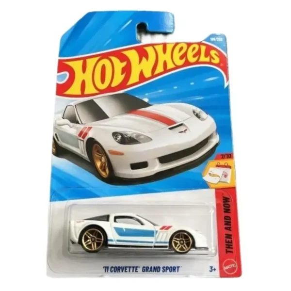 Hot Wheels 11 Corvette Grand Sport White J Case 2026