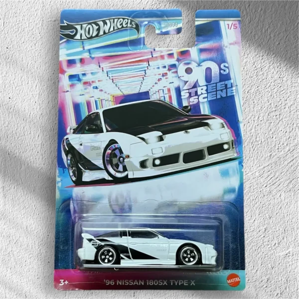Hot Wheels Premium 96 Nissan 180 SX Type X (White)