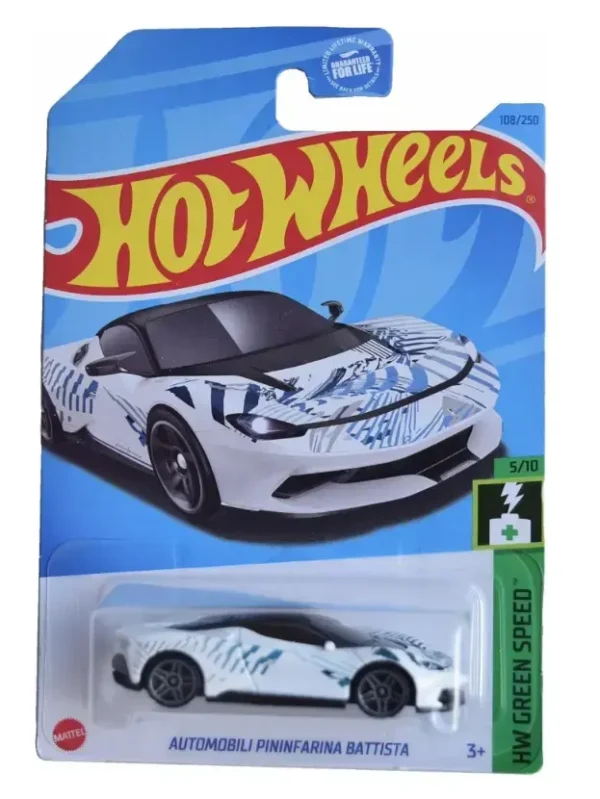 Hot Wheels Automobili Pininfarina Battista (White) (Imported card)