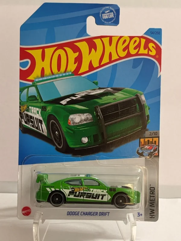Hot Wheels 15 Dodge Charger Drift Green US card