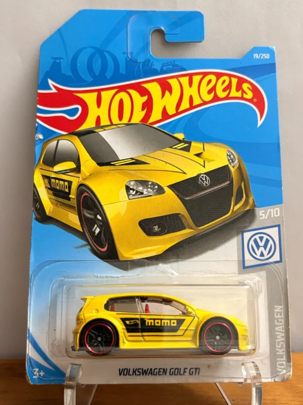 HotWheels Volkswagen Golf GTI Imported Mainline Yellow