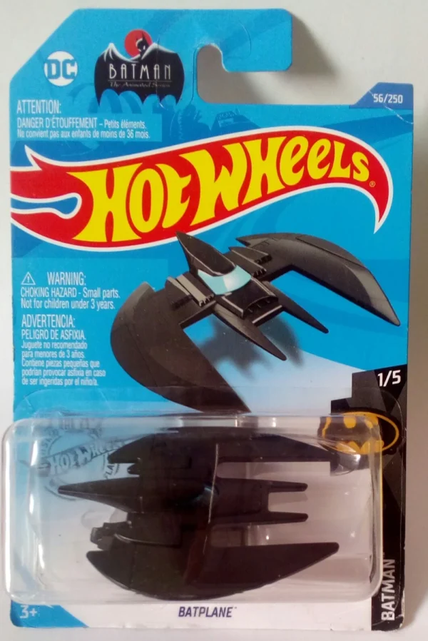 Hot Wheels Batplane Imported card