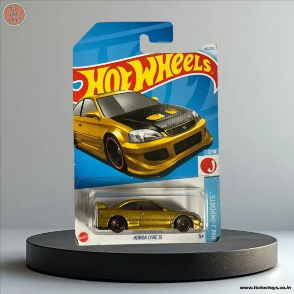 Hot Wheels Imported Card: Honda Civic Si HW J Imports (Gold)
