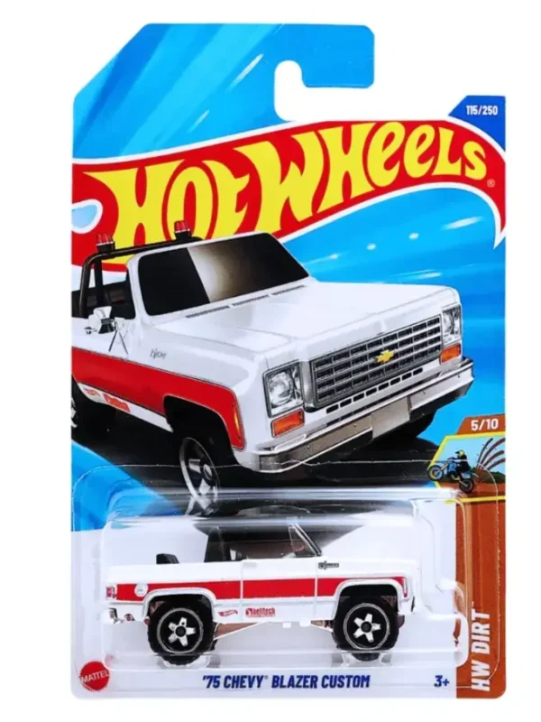 Hot Wheels HW DIRT - '75 Chevy Blazer Custom 2025 -(White)