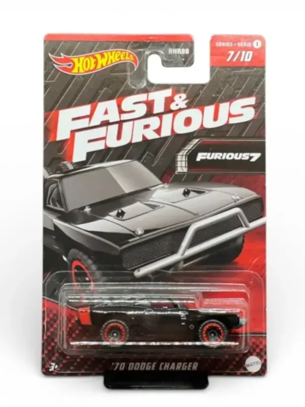 Hot Wheels 70 Dodge Charger Furious 7 The Fast and The Furious