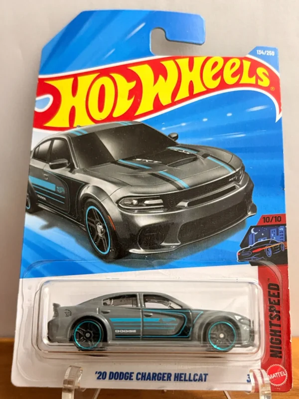 Hot Wheels 20 Dodge Charger Hellcat Grey