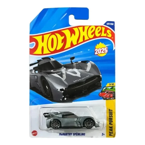Hot Wheels McMurtry Speirling Grey 2025 Card