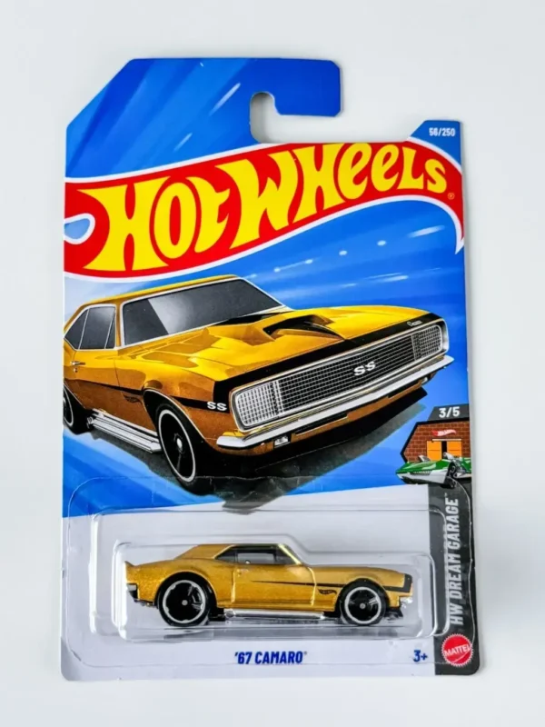 Hot Wheels 67 Camaro Yellow 2026 card