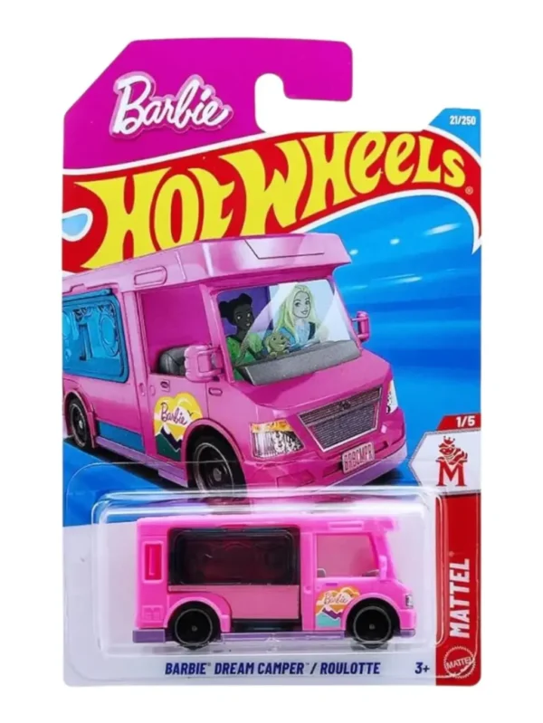 Hot Wheel Barbie Dream Camper/ Roulotte Pink