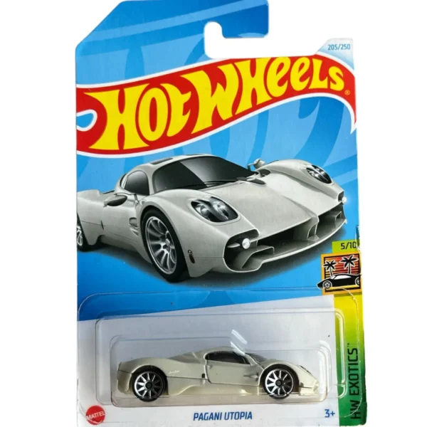 Hot Wheels 1:64 Pagani Utopia HW Exotics 3 Years & Above (Grey)