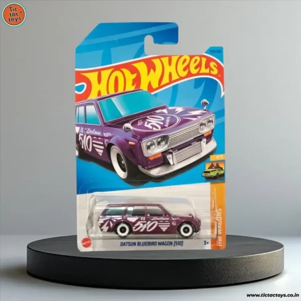 Hot Wheels DatSun BlueBird Wagon 510(Purple)