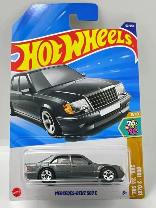 Hot Wheels HW 70's VS '90's - Mercedes-Benz 500 E 2025 -(Grey)