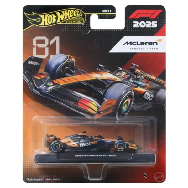 HotWheels McLaren F1 Team ? #81(Hot Wheels Premium 2025)