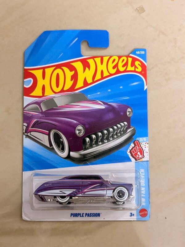 Hot Wheels Purple Passion HW Designed by Ages 3 and Up by Small CLAP (Purple)