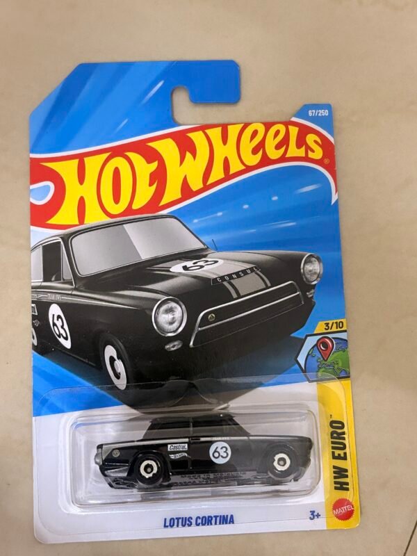 HOT WHEELS LOTUS CORTINA BLACK