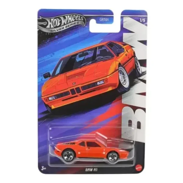 Hot Wheels BMW M1 Silver Celebration 2025 (Red)