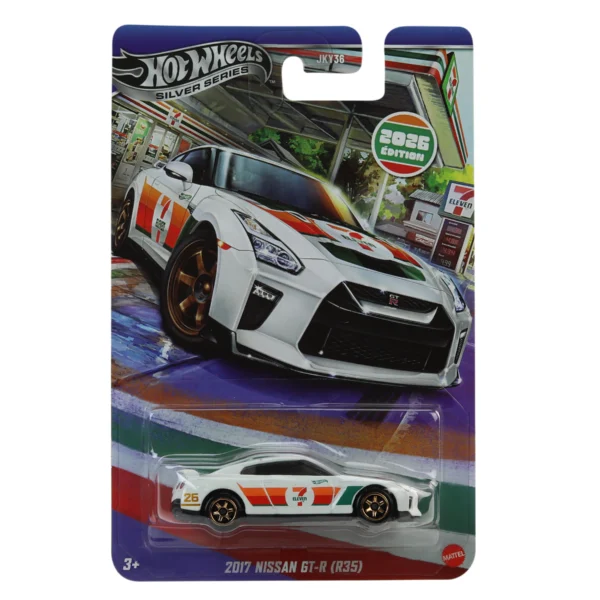 HOT WHEELS - 7-ELEVEN 2017 NISSAN GT-R (R35)