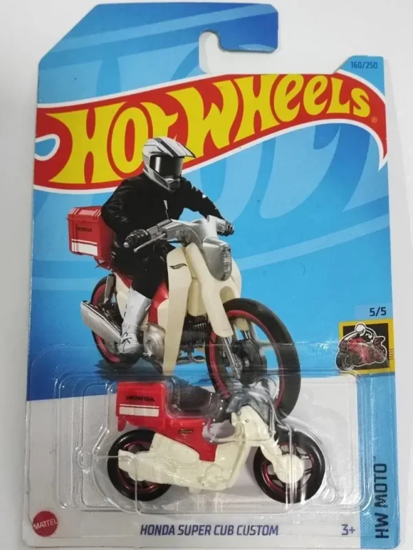 Hot Wheel Honda Super Cub Custom Red