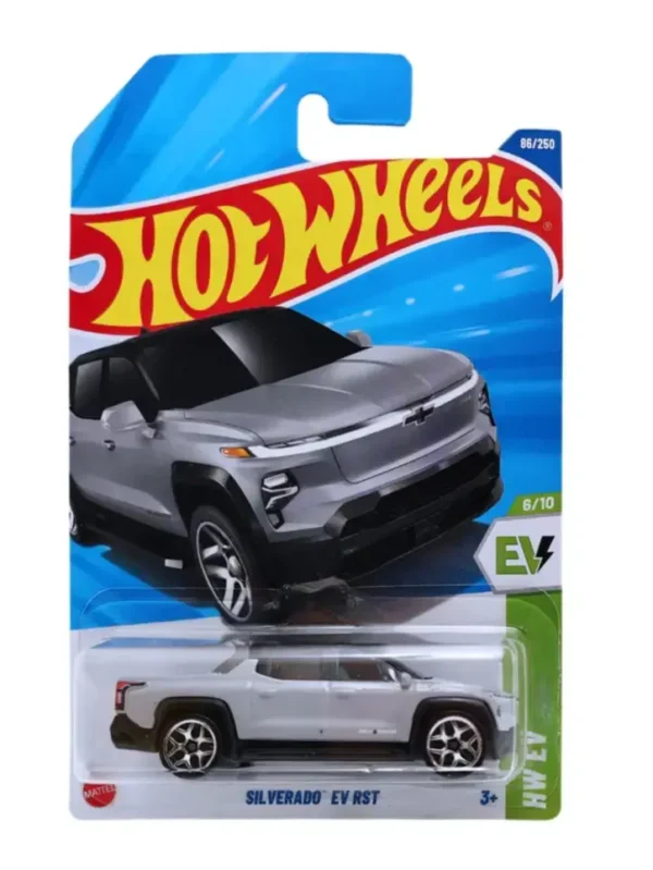 Hot Wheels Imported Card Chevrolet Silverado EV RST Grey