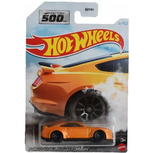Hot Wheels Ford Shelby GT350R, [Orange] Factory 500 2/10