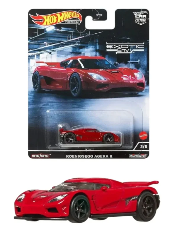 HotWheels Exotic Envy Koenigsegg Agera R ? Premium 1:64 Scale