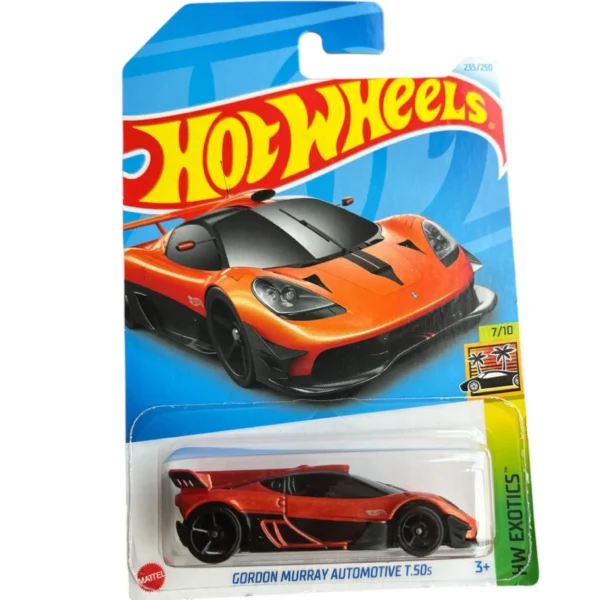 Hot Wheels Gordon Murry Automotive T 50S HW Exotics Ages 3 and Up by Small CLAP (Red)