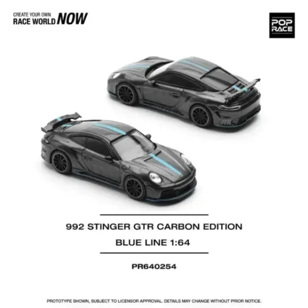 Pop Race Stinger GTR Carbon Edition (Blue Line)