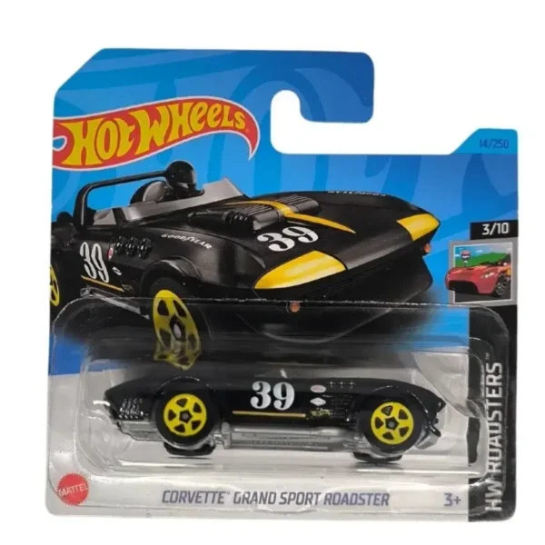 Hot Wheels Imported card Corvette Grand Sport Roadster (Black)