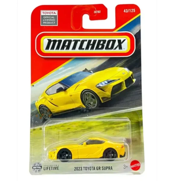 Matchbox 2023 Toyota GR Supra (Yellow)