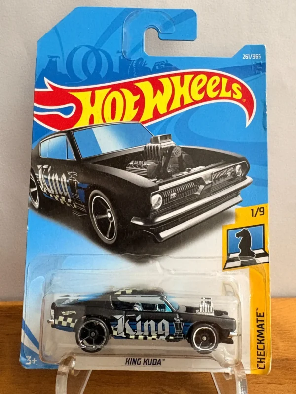 Hot Wheels King Kuda HW Art Cars (Black) Imported card