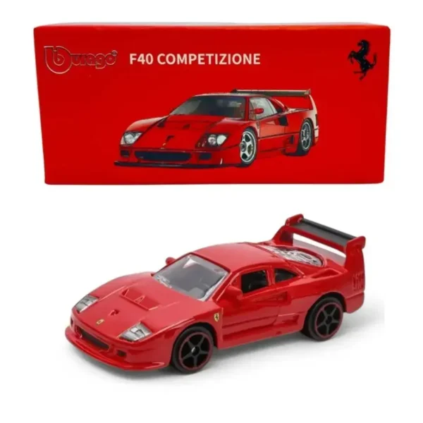 Bburago: Ferrari F40 Competizione - Red (Scale 1:64)