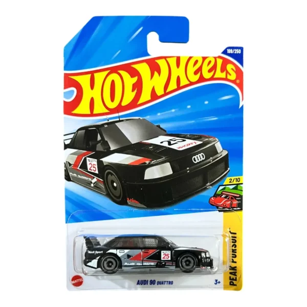 Hot Wheels Audi 90 Qattro (Black) -(2025 Card)